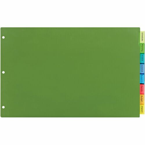 Avery Big Tab Index Divider, Write-on, Print-on Tab(s), 11" Divider Width x 17" Divider Length, 3 Hole Punched (11179) | 2 Sets