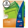 thumbnail image 1 of Avery Big Tab Insertable Plastic Dividers, 8 Tabs, 3 Sets of 11901, 1 of 8