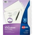 thumbnail image 1 of Avery® Big Tab Write & Erase Dividers - 8 x Divider(s) - Write-on Tab(s) - 8 - 8 Tab(s)/Set - 8.5" Divider Width x 11" Divider Length - 3 Hole Pun | Bundle of 2 Sets, 1 of 1