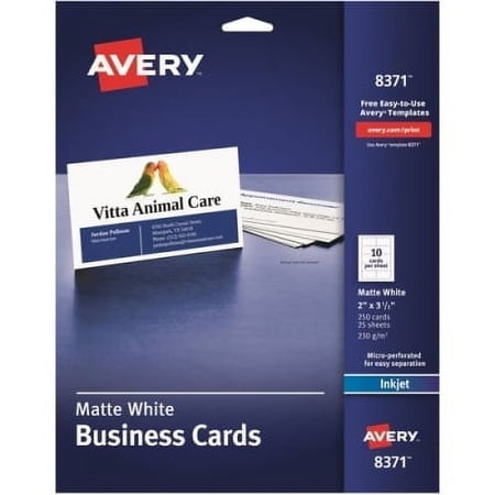Avery Business Card