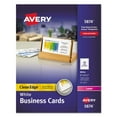 Avery Clean Edge Printable Business Cards with Sure Feed Technology, 2
