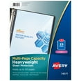 thumbnail image 1 of Avery Clear High-Capacity Sheet Protectors, Hold 50 Sheets, Heavyweight, Polypropylene, 25 Multi Page Protectors (74171), 1 of 6