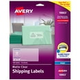 thumbnail image 1 of Avery Clear Shipping Labels, Sure Feed, 2" x 4", 100 Labels (18863), 1 of 9