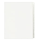 Avery Collated Legal Dividers Allstate Style, Letter Size, 1-25 Tab Set (1701)