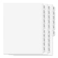 thumbnail image 1 of Avery Consumer Products AVE  Alphabetical Divider- White- Side Tab- 8.5in.x11in. - 30% Post-Consumer Material, 1 of 1