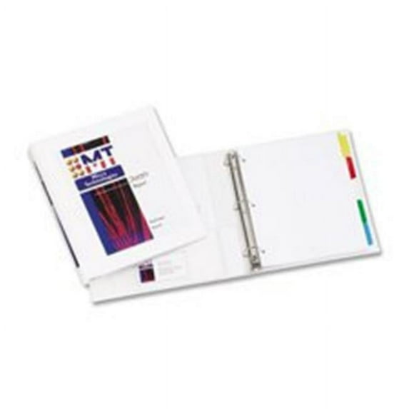 Avery Consumer Products AVE68055 D-Ring Frame View Binder- 1in. Capacity- 11in.x8-.50in.- Navy Blue