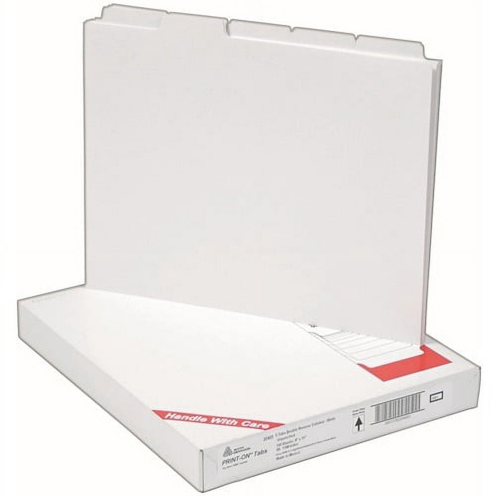 Avery Copier Tab Dividers, Unpunched, 5 Tab, White, 30 Sets (20405) 5