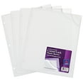 thumbnail image 1 of Avery Corner Lock 3-Hole Punched Plastic Sleeves, Clear, 4 Pack, 1 of 5