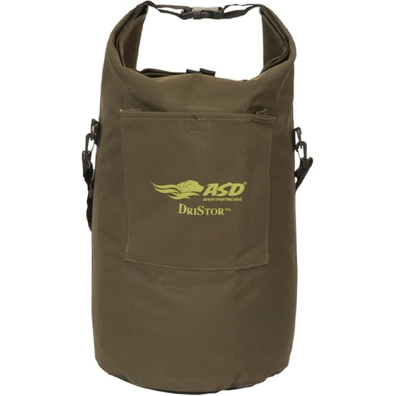 Avery DRI-STOR Waterproof Airtight Dog Food Bag | Roll-Top Kibble Storage with Adjustable Strap & See-Through Window For Field Use, Travel, Hiking & Camping,Vacationer (40lbs)