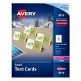thumbnail image 1 of Avery Dennison 5913 2 x 3.5 in. Small Tent Card, Ivory , 4 per Sheet - 160 per Box, 1 of 1
