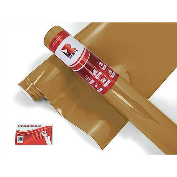 Avery Dennison High Performance Graphic Vinyl Film HP750 Gold 215 Medium Gloss 2ft x 7ft