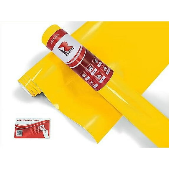 Avery Dennison High Performance Graphic Vinyl Film HP750 Primrose Yellow 210 - 2ft x 6ft