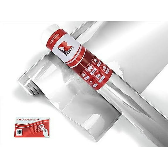 Avery Dennison Metalized Vinyl Film SF 100 Chrome Mirror 846-S Tear Resistant - 2ft x 8ft