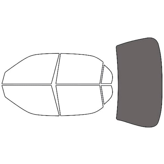 Avery Dennison NR Nano Ceramic IR Window Tint Kit Compatible with Acura EL 1997-2000 - Rear