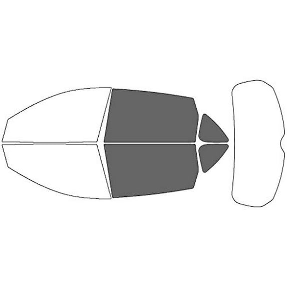 Avery Dennison NR Nano Ceramic IR Window Tint Kit Compatible with Acura RDX 2019-2025 - Back Precut