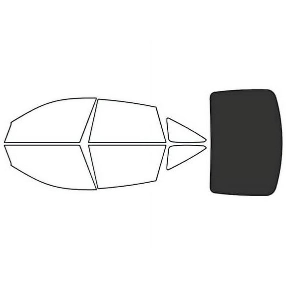 Avery Dennison NR Nano Ceramic IR Window Tint Kit Compatible with BMW 3-Series 2014-2019 (Gran