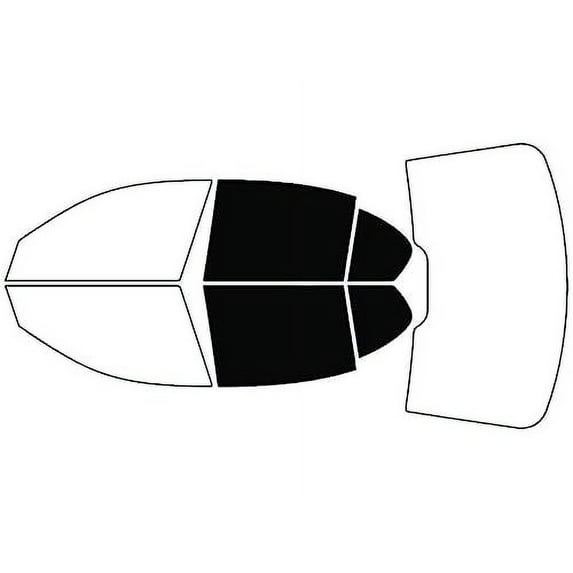Avery Dennison NR Nano Ceramic IR Window Tint Kit Compatible with BMW M5 2006-2010 - Back Precut Kit