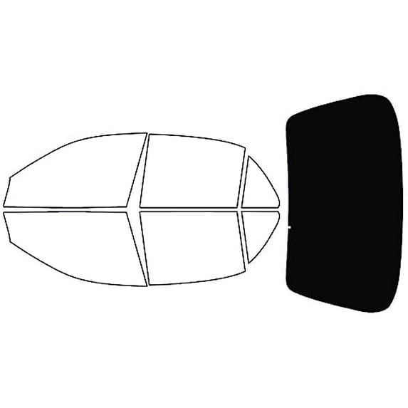 Avery Dennison NR Nano Ceramic IR Window Tint Kit Compatible with Buick Century 1997-2005 - Rear
