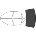 thumbnail image 1 of Avery Dennison NR Nano Ceramic IR Window Tint Kit Compatible with Chevrolet Impala 1995-1996 - Rear, 1 of 8