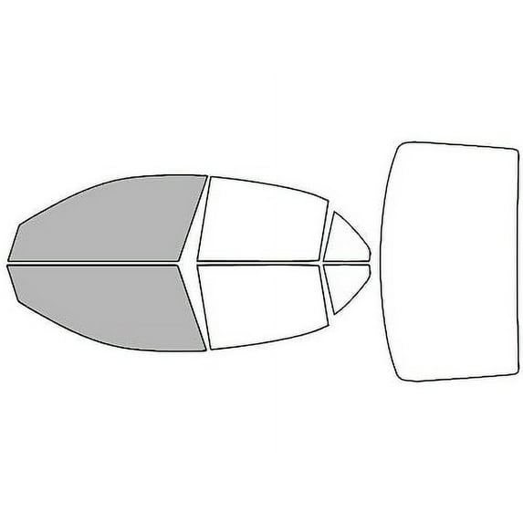 Avery Dennison NR Nano Ceramic IR Window Tint Kit Compatible with Chevrolet Malibu 2013-2015 - Front