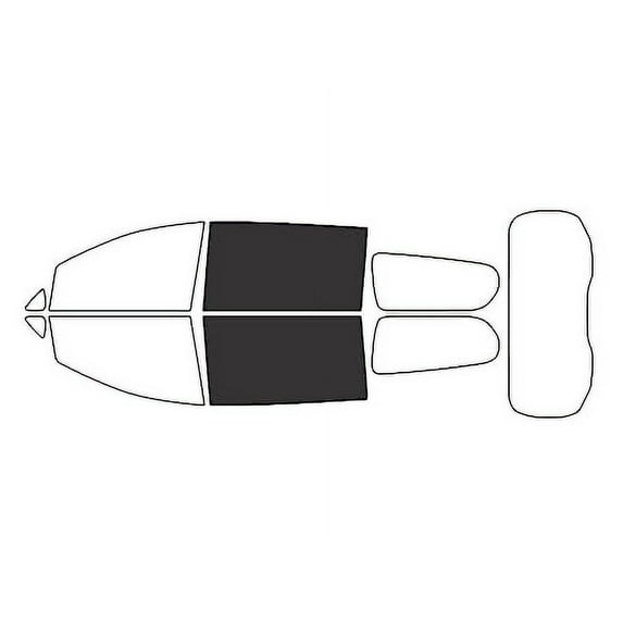 Avery Dennison NR Nano Ceramic IR Window Tint Kit Compatible with Chrysler Pacifica 2017-2024 - Back