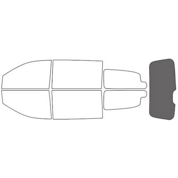 Avery Dennison NR Nano Ceramic IR Window Tint Kit Compatible with Chrysler Town and Country