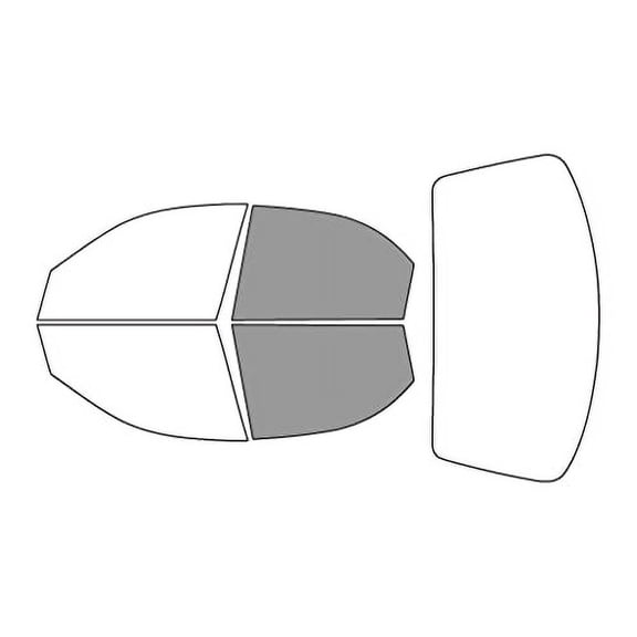 Avery Dennison NR Nano Ceramic IR Window Tint Kit Compatible with Daewoo Nubira 1999-2002 - Back