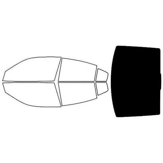 Avery Dennison NR Nano Ceramic IR Window Tint Kit Compatible with Dodge Charger 2015-2023 - Rear