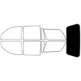 thumbnail image 1 of Avery Dennison NR Nano Ceramic IR Window Tint Kit Compatible with Dodge Durango 1998-2003 - Rear, 1 of 8
