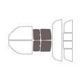thumbnail image 1 of Avery Dennison NR Nano Ceramic IR Window Tint Kit Compatible with Dodge Ram 1994-2001 - Back Precut, 1 of 8