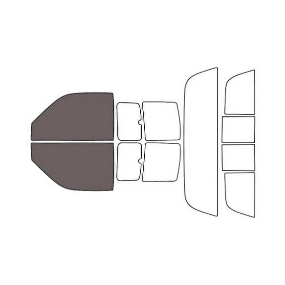 Avery Dennison NR Nano Ceramic IR Window Tint Kit Compatible with Dodge Ram 1994-2001 - Front Precut