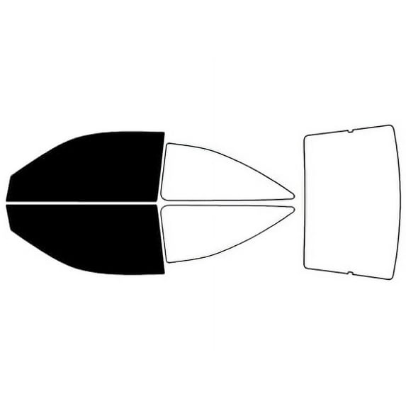 Avery Dennison NR Nano Ceramic IR Window Tint Kit Compatible with Ford Aspire 1994-1997 (Coupe) -