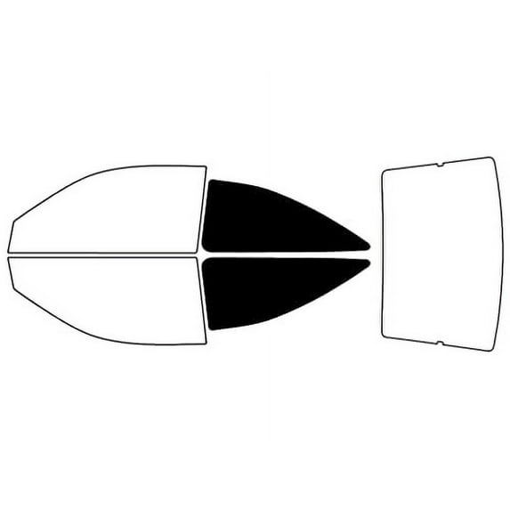 Avery Dennison NR Nano Ceramic IR Window Tint Kit Compatible with Ford Aspire 1994-1997 (Coupe) -