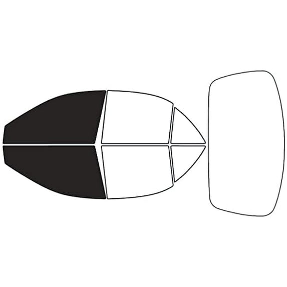 Avery Dennison NR Nano Ceramic IR Window Tint Kit Compatible with Ford Escort 1997-2002 (Sedan) -