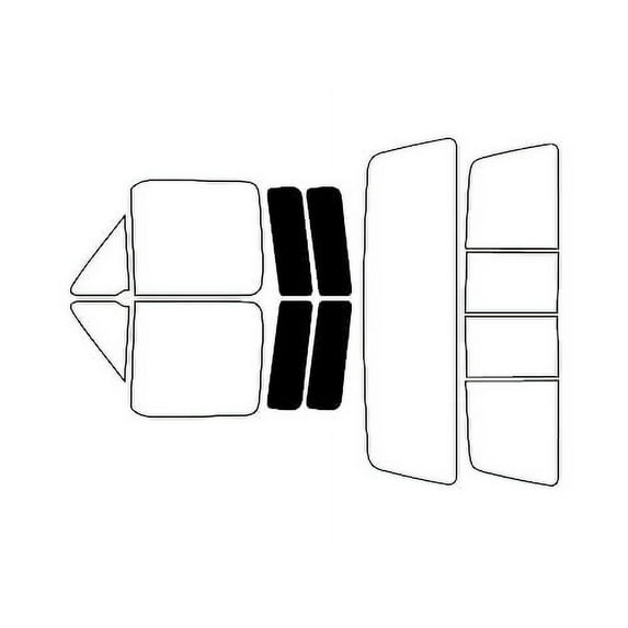 Avery Dennison NR Nano Ceramic IR Window Tint Kit Compatible with Ford F-150 1980-1991 (2 Door) -