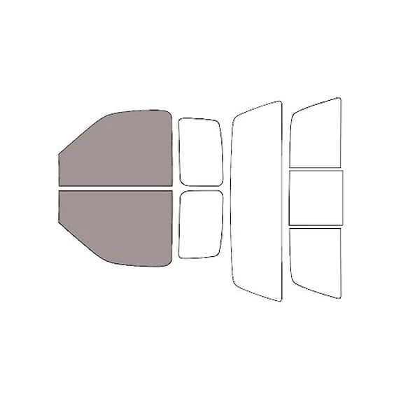 Avery Dennison NR Nano Ceramic IR Window Tint Kit Compatible with Ford F-150 1997-2003 (2 Door) -