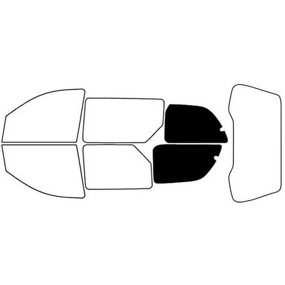 Avery Dennison NR Nano Ceramic IR Window Tint Kit Compatible with Ford Windstar 2003 - Cargo - 5%