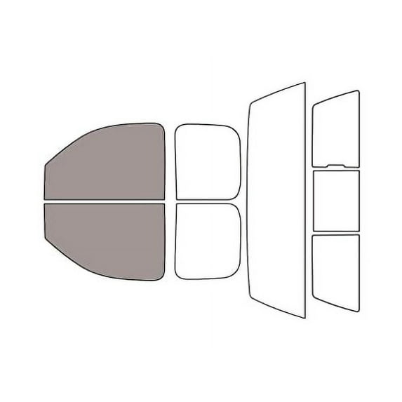 Avery Dennison NR Nano Ceramic IR Window Tint Kit Compatible with GMC Sierra 2007-2013 (2 Door) -