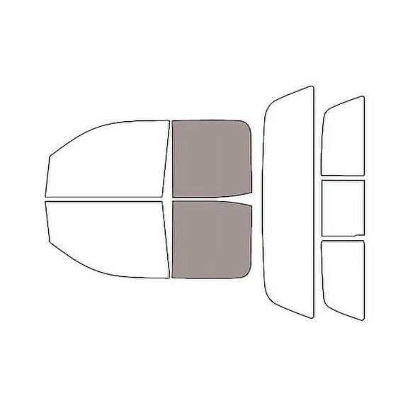 Avery Dennison NR Nano Ceramic IR Window Tint Kit Compatible with GMC Sierra 2019-2019 (2 Door