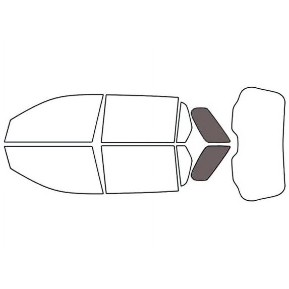 Avery Dennison NR Nano Ceramic IR Window Tint Kit Compatible with GMC Terrain 2010-2017 - Cargo -