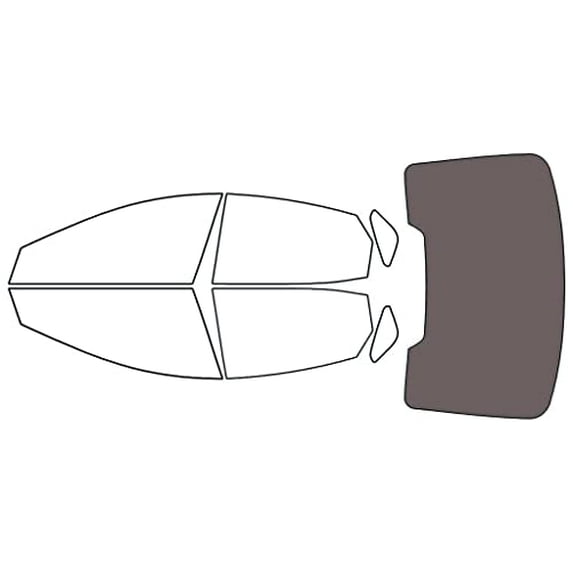 Avery Dennison NR Nano Ceramic IR Window Tint Kit Compatible with Hyundai Azera 2012-2017 - Rear