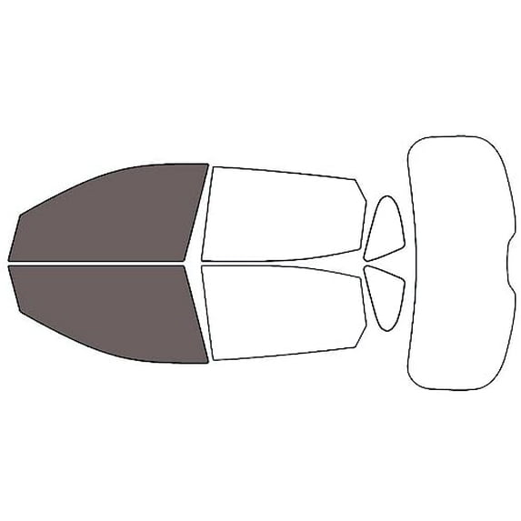 Avery Dennison NR Nano Ceramic IR Window Tint Kit Compatible with Hyundai Santa Fe 2013-2018 - Front