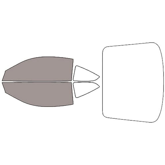 Avery Dennison NR Nano Ceramic IR Window Tint Kit Compatible with Hyundai Tiburon 2003-2008 - Front