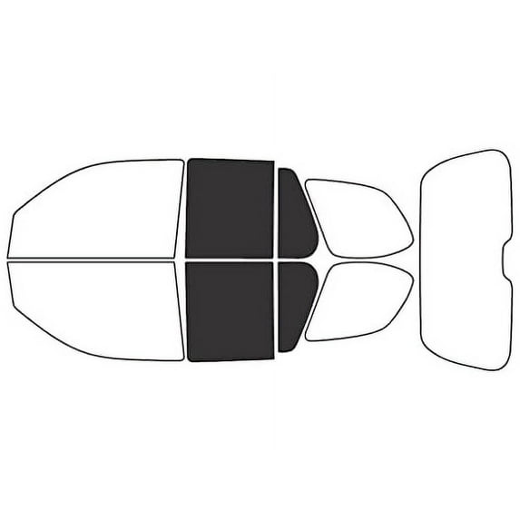 Avery Dennison NR Nano Ceramic IR Window Tint Kit Compatible with Isuzu Ascender 2004-2008 - Back