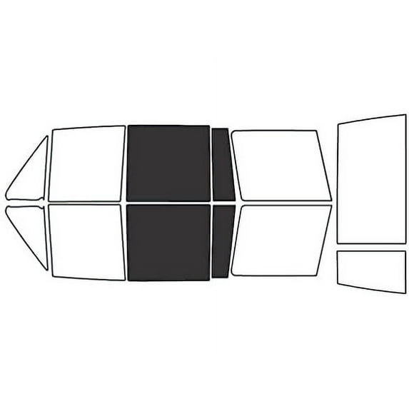 Avery Dennison NR Nano Ceramic IR Window Tint Kit Compatible with Isuzu Trooper Ii 1990-1991 - Back