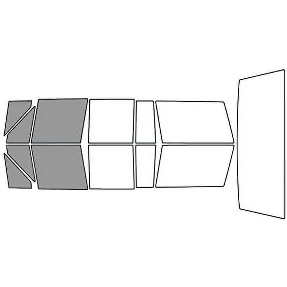 Avery Dennison NR Nano Ceramic IR Window Tint Kit Compatible with Jeep Cherokee 1990-1996 (4 Door) -
