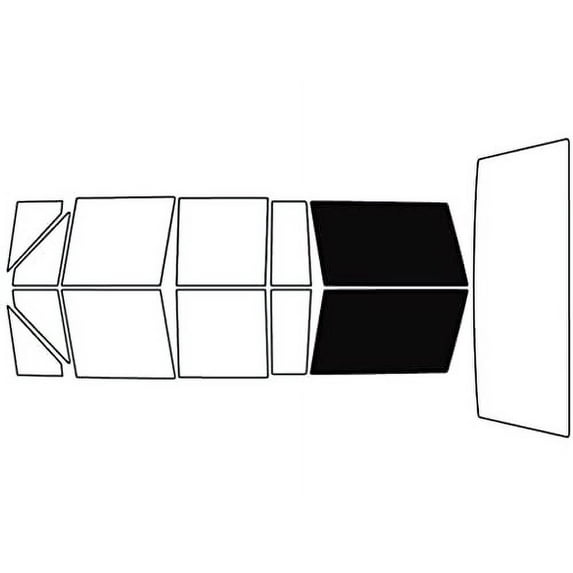 Avery Dennison NR Nano Ceramic IR Window Tint Kit Compatible with Jeep Cherokee 1990-1996 (4 Door) -