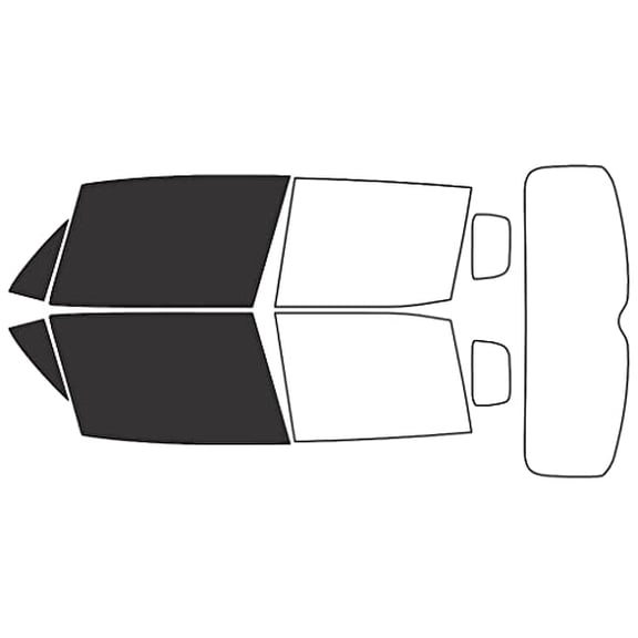 Avery Dennison NR Nano Ceramic IR Window Tint Kit Compatible with Jeep Renegade 2015-2023 - Front