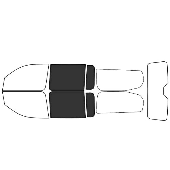 Avery Dennison NR Nano Ceramic IR Window Tint Kit Compatible with Jeep Wagoneer 2022-2024 - Back