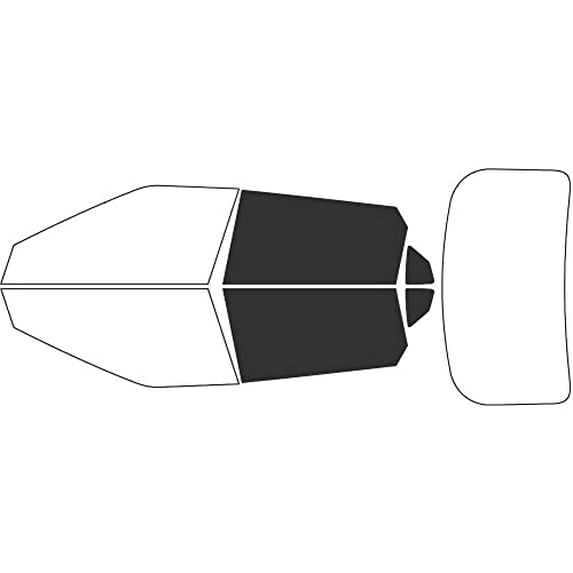 Avery Dennison NR Nano Ceramic IR Window Tint Kit Compatible with Kia EV6 2022-2024 - Back Precut